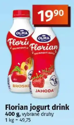 COOP TIP Florian jogurt drink nabídka