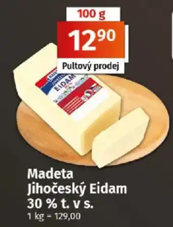 Madeta Jihočeský Eidam