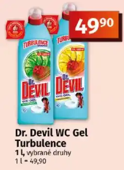 COOP TIP Dr. Devil WC Gel Turbulence nabídka
