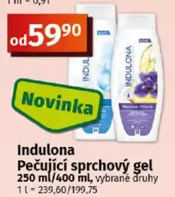 COOP TIP Indulona Pečující sprchový gel nabídka