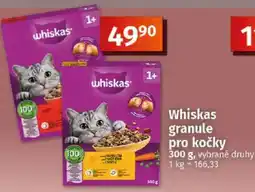 COOP TIP Whiskas granule pro kočky nabídka
