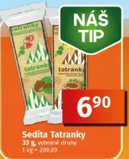 COOP TIP Sedita Tatranky nabídka