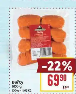 Billa Buřty nabídka