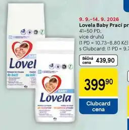 Tesco Lovela Baby Prací prášek nabídka