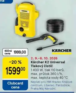 Tesco Kärcher K2 Universal Tlakový čistič nabídka