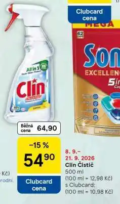 Tesco Clin Čistič nabídka