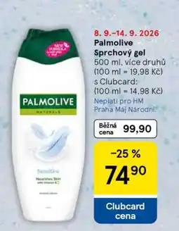 Tesco Palmolive sprchový gel nabídka
