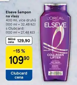 Tesco Elseve šampon na vlasy nabídka