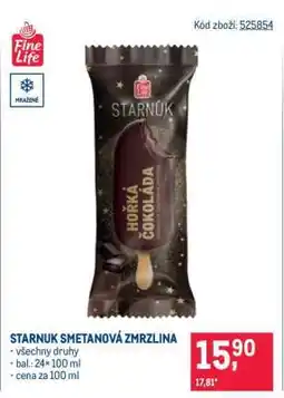 Makro STARNUK SMETANOVÁ ZMRZLINA nabídka
