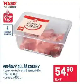 Makro Vepřový guláš kostky nabídka