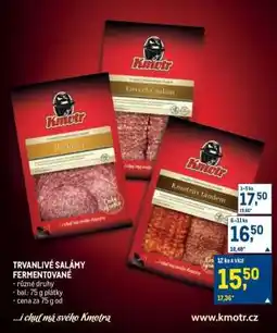 Makro TRVANLIVÉ SALÁMY FERMENTOVANÉ nabídka