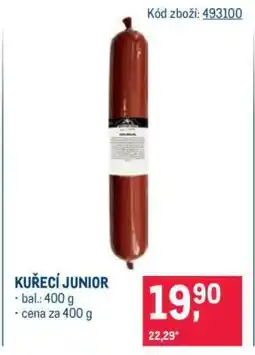 Makro Kuřecí Junior nabídka