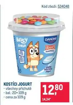 Makro Kostíci jogurt nabídka