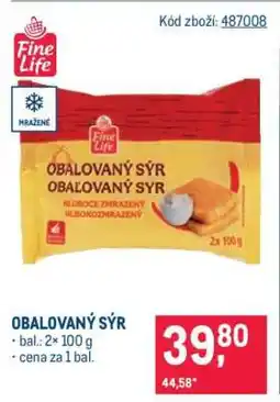 Makro Obalovaný sýr nabídka