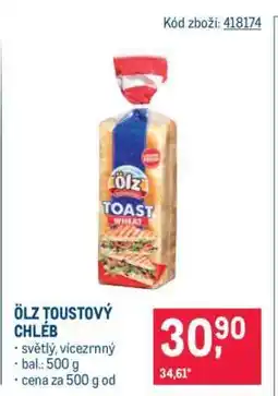 Makro Ölz toustový chléb nabídka