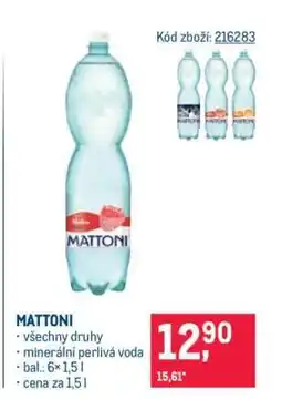 Makro Mattoni nabídka