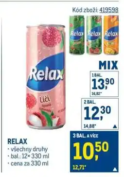 Makro Relax nabídka