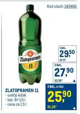 Makro Zlatopramen 11 nabídka