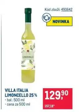 Makro VILLA ITALIA LIMONCELLO 25 % nabídka