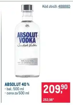 Makro Absolut 40 % nabídka