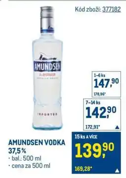Makro Amundsen Vodka 37,5 % nabídka