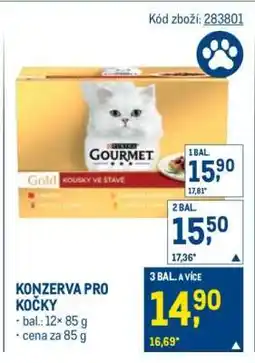 Makro Konzerva pro kočky nabídka