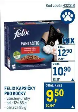 Makro Felix kapsičky pro kočky nabídka