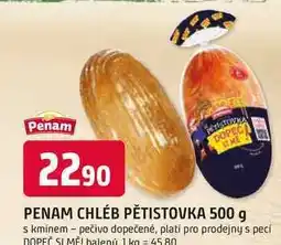 Trefa PENAM CHLÉB PĚTISTOVKA nabídka