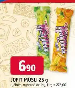 Trefa JOFIT MÜSLI nabídka