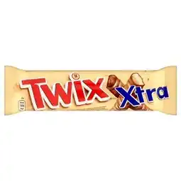Trefa Twix Xtra sušenka s karamelem máčená v mléčné čokoládě 2 x 37,5g 75g nabídka