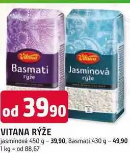 Trefa VITANA RÝŽE jasmínová nabídka