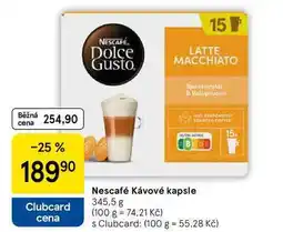 Tesco Nescafé Kávové kapsle nabídka