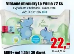 EVA La Prima vlhčené ubrousky nabídka