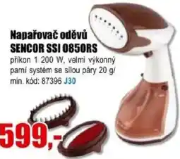 EVA Sencor napařovač oděvů ssi 0850rs nabídka