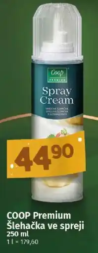 Coop Coop Premium šlehačka ve spreji nabídka