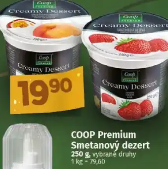 Coop Coop Premium Smetanovy Dezert nabídka