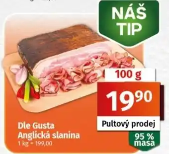 Dle Gusta Anglická slanina