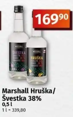 Coop Marshall Hruška/Švestka nabídka
