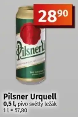 Coop Pilsner Urquell pivo světlý ležák nabídka