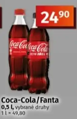 Coop Coca-Cola/Fanta nabídka