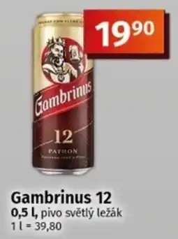 Coop Gambrinus 12 nabídka