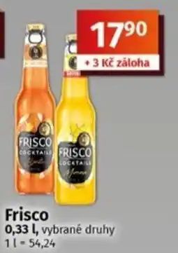 Coop Frisco cocktaills nabídka