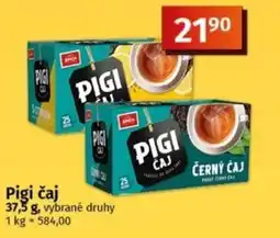 Coop Pigi čaj nabídka