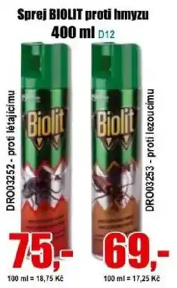 EVA Biolit proti hmyzu nabídka