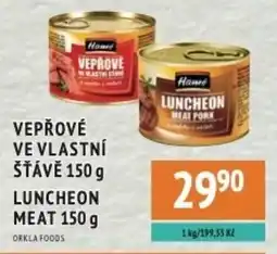 Coop hb Hamec vepřové ve vlastní šťávě nabídka