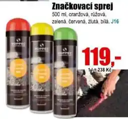 EVA Soppec značkovací sprej nabídka