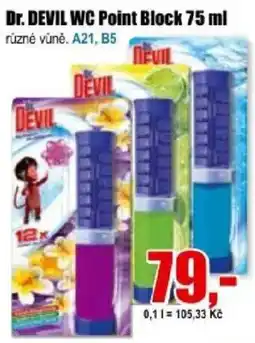 EVA Dr. Devil wc point block nabídka