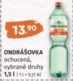 Coop hb Ondrášovka ochucená nabídka