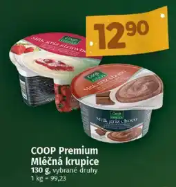 Coop Coop Premium Mléčná krupice nabídka
