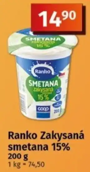 Ranko Zakysaná smetana 15%
